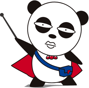 パンダのマスコット